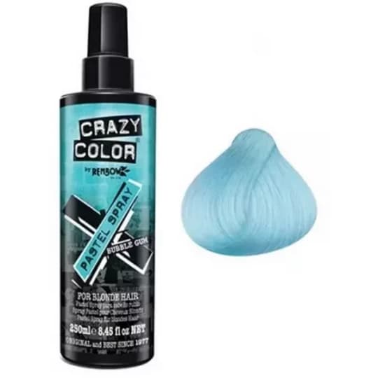 Crazy Color Spray Pastel Bubblegum Bleu 250 ml